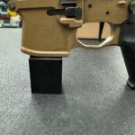 A close up of the bottom of an ar-1 5