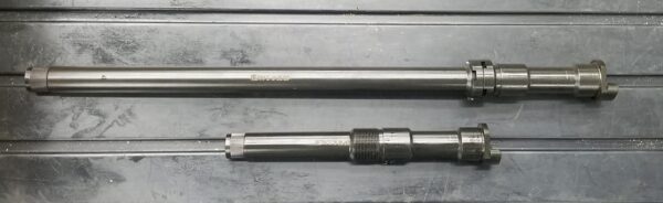 A close up of two different types of tools