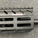 A close up of the side of an ar 1 5